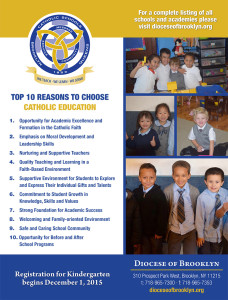 Top 10 Reasons to Choose Catholic Education