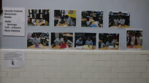 Pictures of Student on the wall