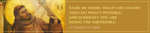 St. Francis of Assisi Banner