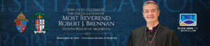 Installation of Bishop Brennan Net Tv banner