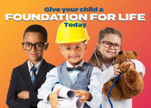 Foundation for life banner
