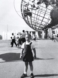 Bishop Brennan Worlds Fair grounds 1966