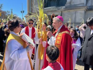 Prayer at the start of the Palm Sunday Procession