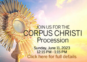 Diocesan Corpus Christi Procession DOB Module 306x220px
