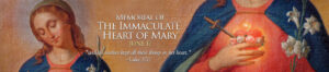 Memorial of the Immaculate Heart of Mary DOB Banner 2