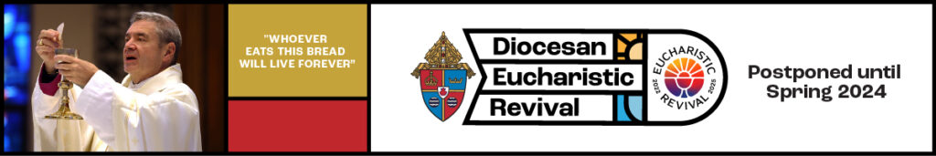 Diocesan Eucharistic Revival Postponed Announcement Landing Page Desktop