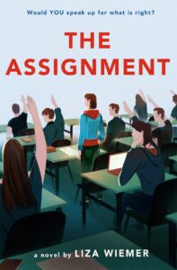 The cover of Liza Wiemer's book "The Assignment."