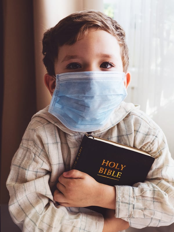 Religious Ed Cards Hablar a Los Hijos de Dios en Tiempos de Pandemia