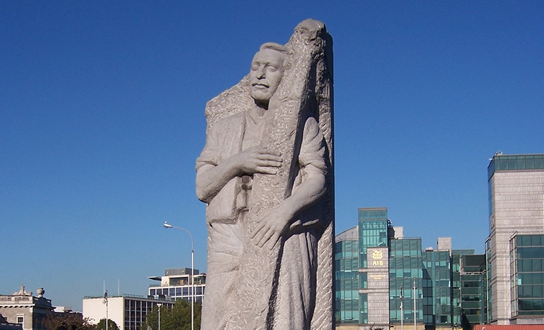 statue of venerable matt talbot