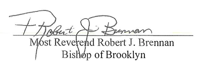 Bishop Brennan Signature