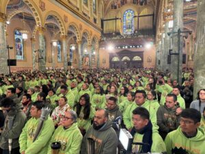 St Joseph packed Mass