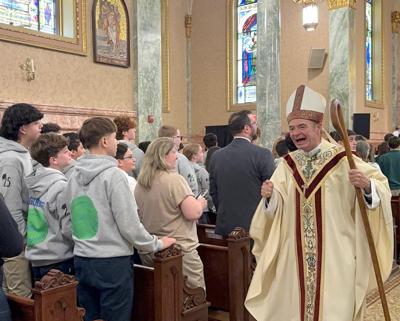 11 8th Grade Mass RockingOut