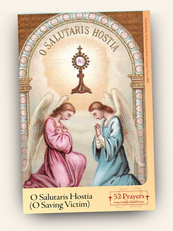 O Salutaris Hostia (O Saving Victim)