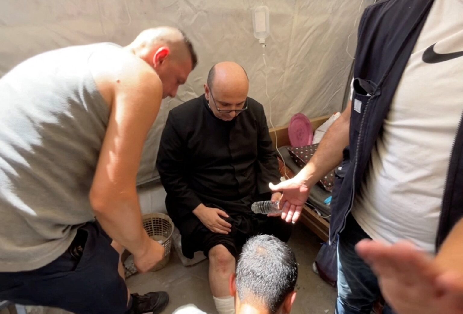 GAZA HOLY FAMILY STRIKE