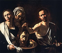 250px Salome with the Head of John the Baptist Caravaggio (1610)