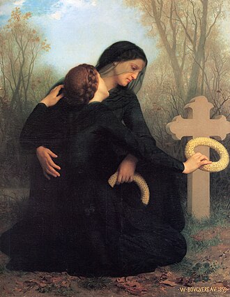 William Adolphe Bouguereau (1825 1905) The Day of the Dead (1859)