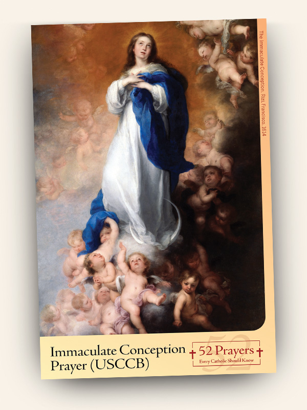The Immaculate Conception Prayer